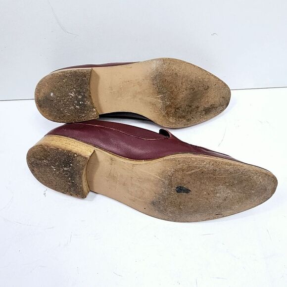 Everlane Modern Loafer Oxblood Burgundy Leather Size 7 - Picture 8 of 8